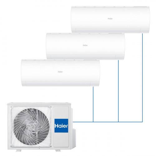 Настенная мульти-сплит-система Haier Coral на 3 комнаты