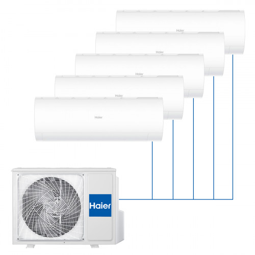 Настенная мульти-сплит-система Haier Coral на 5 комнат